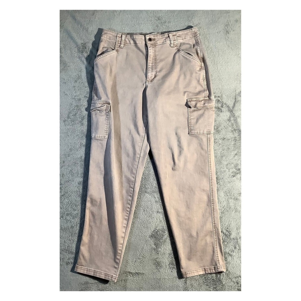 Universal Thread Women's Cargo Jeans‎ Beige Size 12